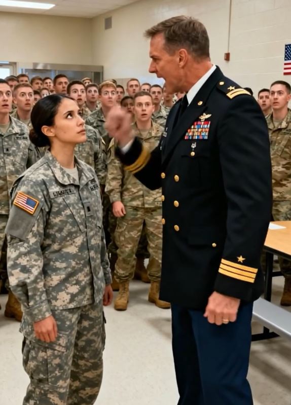 A General Smacked A Young Private For Spilling Her Drink โ Until He Saw The Mark On Her Hand.