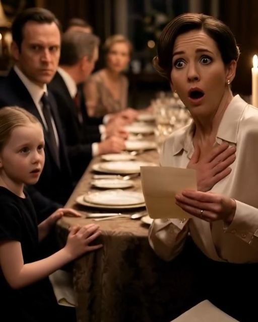 I Was Hosting The Perfect Dinner For My Husband’s Partners—until My Daughter Slipped Me A Note That Changed Everything.
