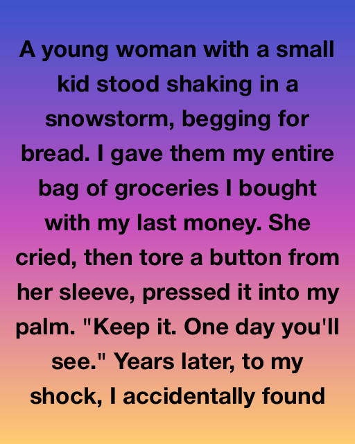 I Gave A Starving Woman My Last Groceries — But The Brooch She Gave Me In Return Held A Chilling Secret