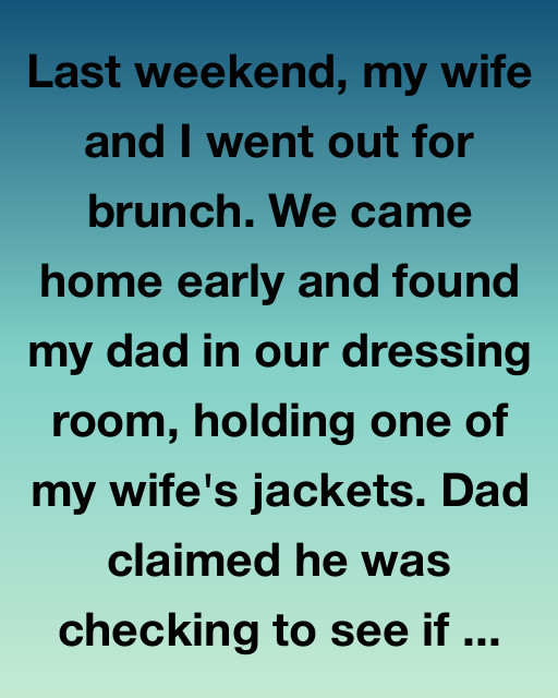 The Jacket In The Dressing Room