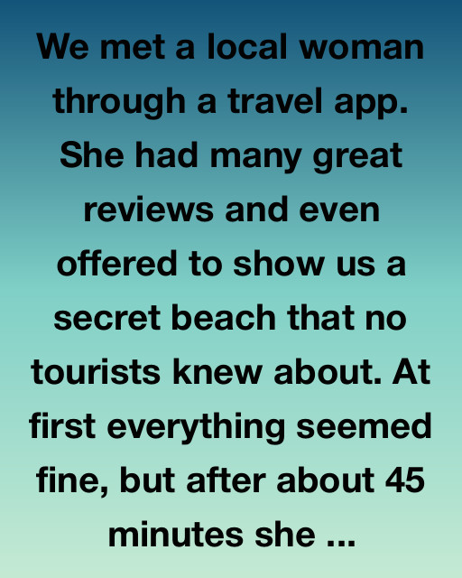 The Stranger Who Took Us To The Secret Beach