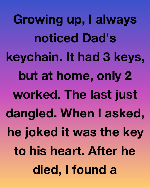 I Thought Dad’s Third Key Was A Joke — Until I Found What It Opened After The Funeral