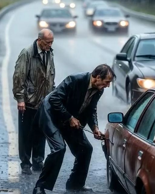 I Ruined My Only Suit Helping An Old Man On The Highway — Until I Saw His Face On The News A Week Later