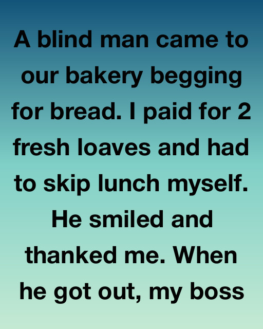 My Boss Called Me A Fool For Helping A Blind Man—until I Followed Him And Saw What He Was Really Doing