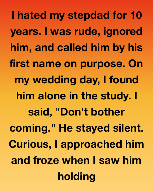 I Hated My Stepdad My Whole Life — Until My Wedding Day Revealed His Secret