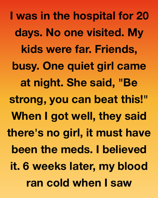 My Kids Didn’t Visit Me In The Hospital And Only A Strange Girl Came—but Then I Saw Her On The Streets And My Heart Broke