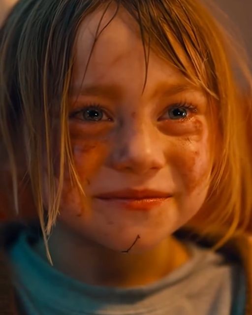 A Biker Gave A Lost Girl A Hot Meal—until She Pointed At The TV And Said Four Words That Stopped His Heart.