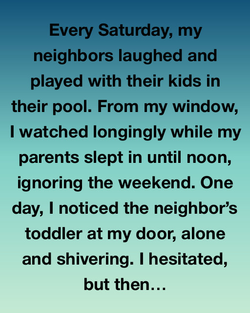 A Saturday Surprise: Friendship Beyond Fences