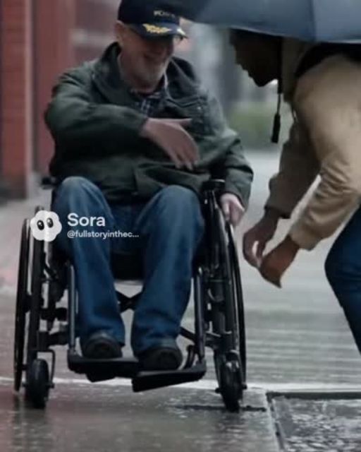 I Saw The Security Footage Of A Stranger Helping A Veteran—then The Internet Spotted The Impossible Detail