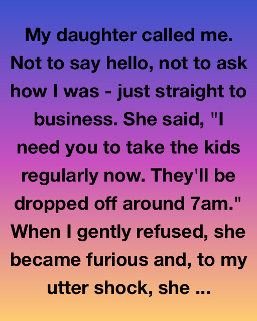 The Day She Walked Out