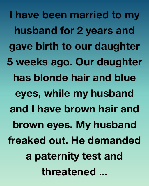 The Baby With Blue Eyes