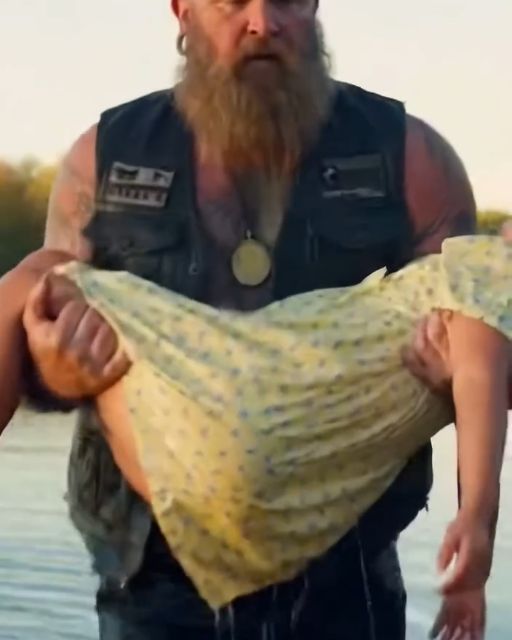 This Biker Saved A Drowning Childโuntil The Mom Saw The Tattoo On His Arm