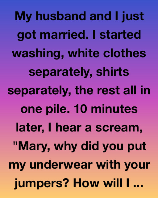 My Husband Yelled Over Laundryโฆ And It Changed Everything
