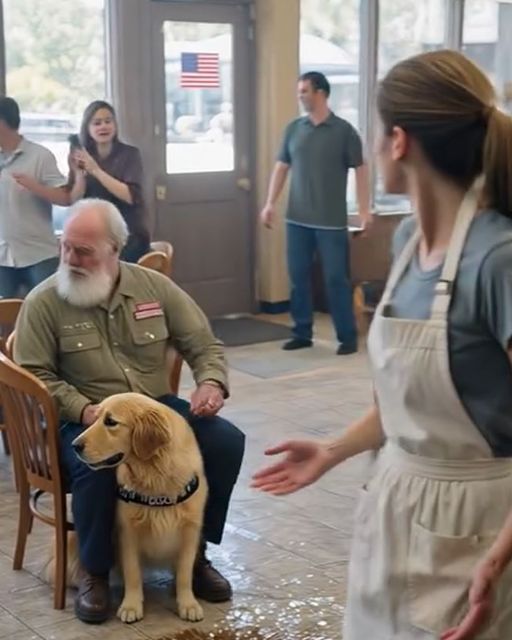 I Was Fired For Helping An Old Veteran. Now My Cafe Is Surrounded By Soldiers In Hazmat Suits.
