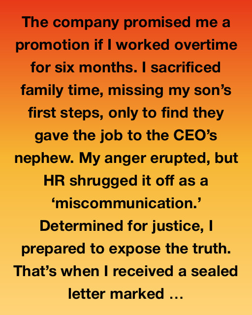 The Promotion That Wasn’t: A Journey of Integrity