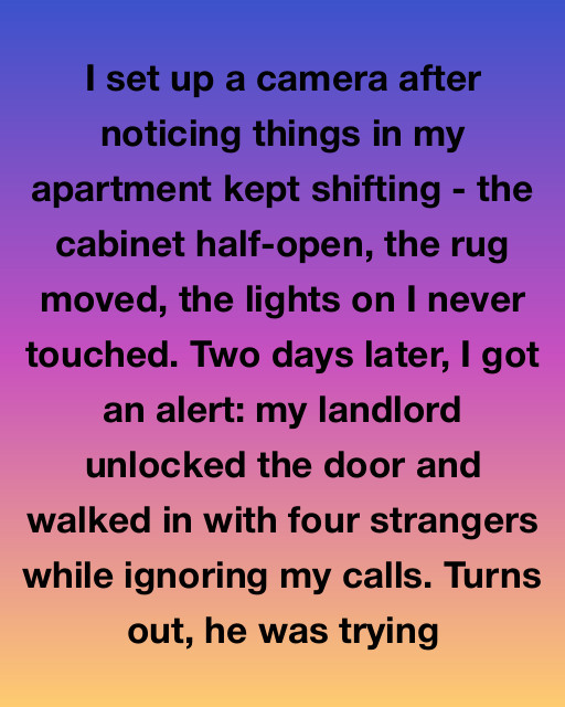 I Thought My Landlord Was Just A Quiet Old Man Until I Caught Him Letting Strangers Into My Apartment While I Was At Work