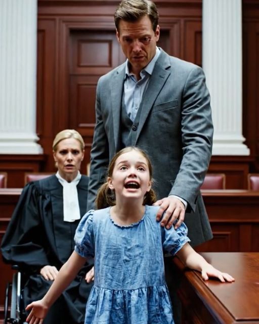 A Five-year-old Faced The Judge In A Wheelchair And Said, “let My Dad Come Home And I’ll Help Your Legs Walk Again” — The Court Laughed, Until Her Words Started Changing Everything.