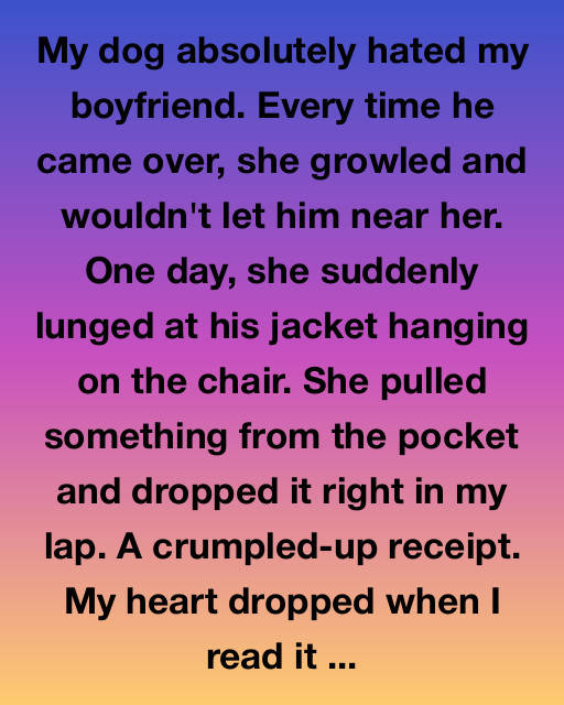 My Dog Knew Before I Did