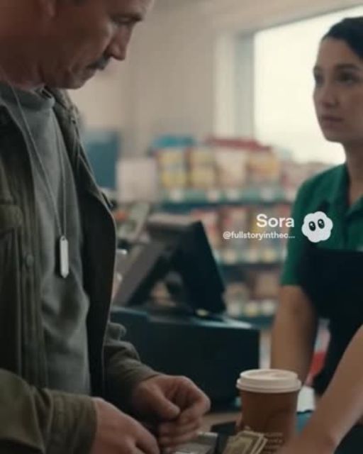 Veteran Pays With His Last Few Dollars—the Cashier Notices His Dog Tags And Completely Freezes At The Register