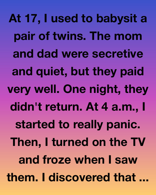 They Paid Me To Babysit Their Twins. What I Didn’t Know Almost Ruined My Life