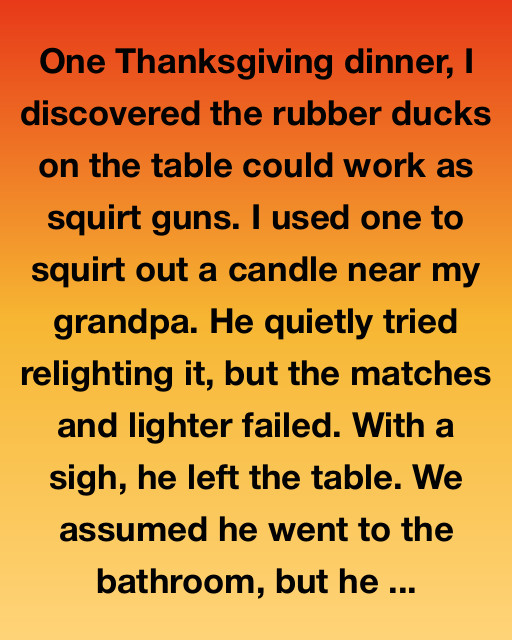 The Candle That Wouldn’t Light