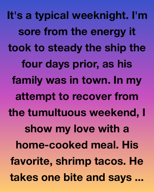 Shrimp Tacos And Red Flags