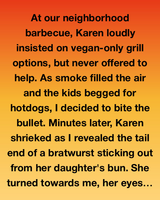 The Unexpected Change at the Neighborhood Barbecue