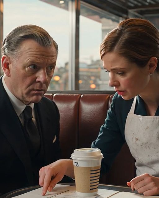 The Billionaire Was About To Lose Everything At 8 A.m. – Until A Broke Waitress With A Past Saw One Line And Quietly Said, “sir… This Doesn’t Look Right.”