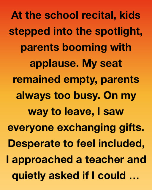 A Heartfelt Wish at the School Recital