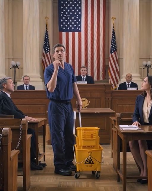 The Janitor Who Said โiโll Defend Herโ After Her $6,000-an-hour Lawyer Walked Out Of Court