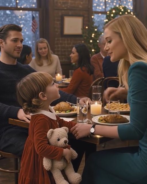 She Was Rejected On A Christmas Blind Date In The City… Until A Little Girl In A Red Dress Looked Up And Asked, “can You Be My New Mom?”
