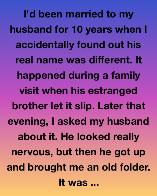 The Man I Thought I Knew