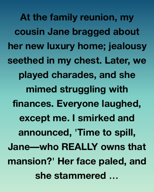 The Unveiling at the Reunion