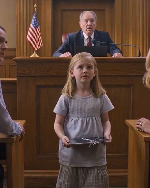 At My Divorce Hearing, My Seven-year-old Daughter Walked Into The Courtroom, Asked The Judge If She Could Show Him Something I Didn’t Know About, And Reached For The Cracked Tablet She’d Been Hiding Under Her Pillow For Months.