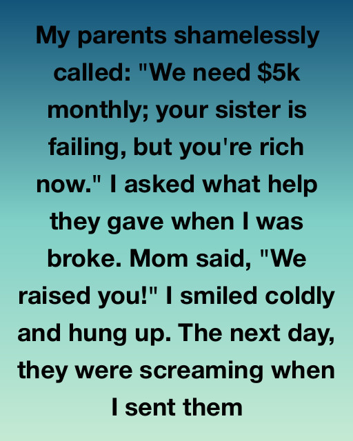 My Parents Demanded $5,000 A Month For My Sister. I Sent Them A Letter. Now They Are Homeless.