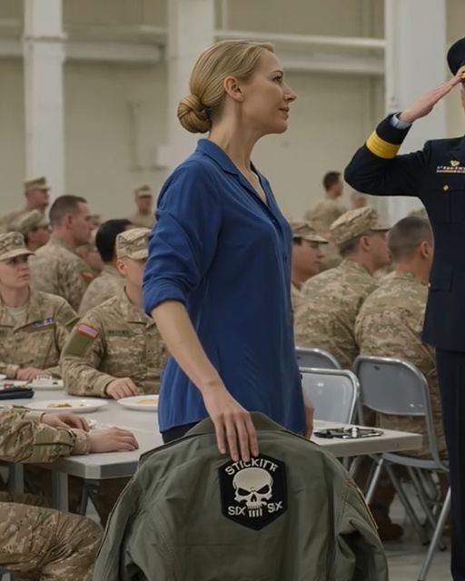 The Marine Captain Joked When He Asked My Call Sign In The Chow Hall โ He Stopped Smiling When The Whole Base Suddenly Stood Up