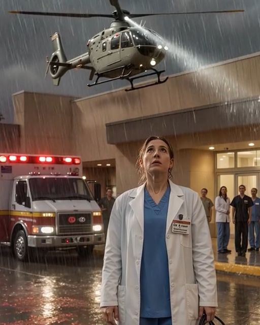 The Hospital Director Fired Her — Minutes Later, A Navy Helicopter Landed On The Roof