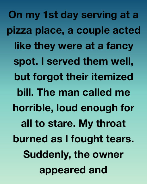 I Found Out That Respect Is The Real Currency After My Worst Shift At The Pizza Place