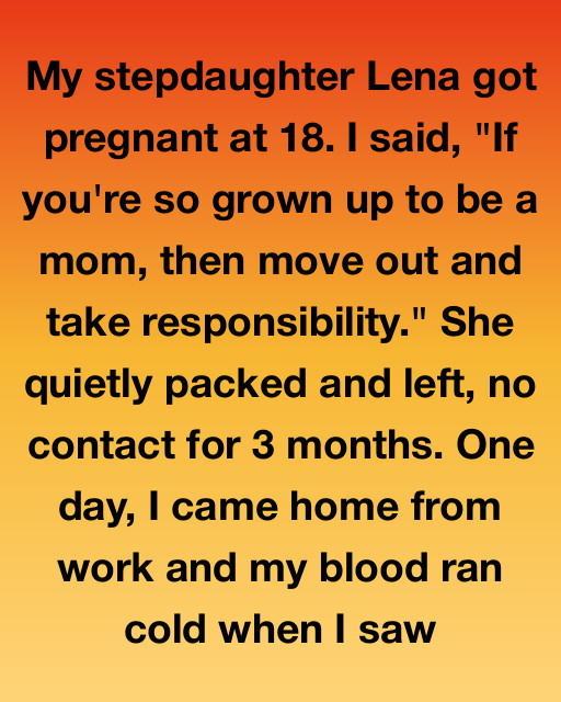 I Told My Pregnant Stepdaughter To Get Out. 3 Months Later, I Found The Restraining Order On My Kitchen Table.