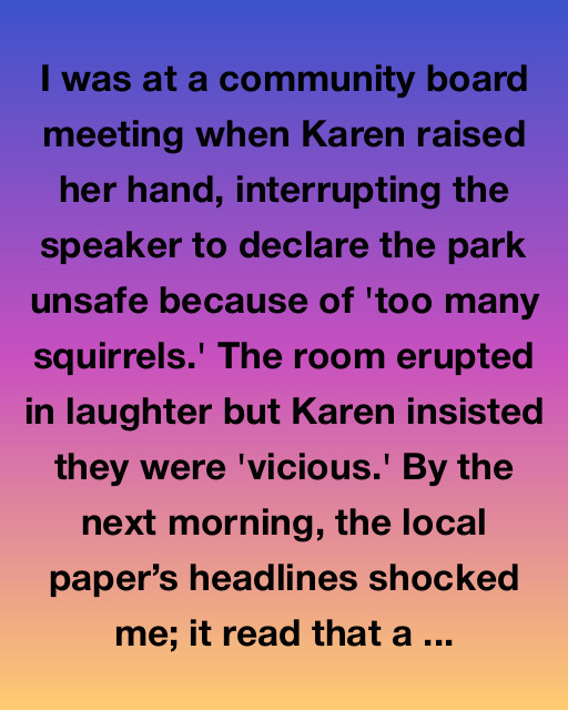 The Great Squirrel Debate: A Community’s Journey to Harmony