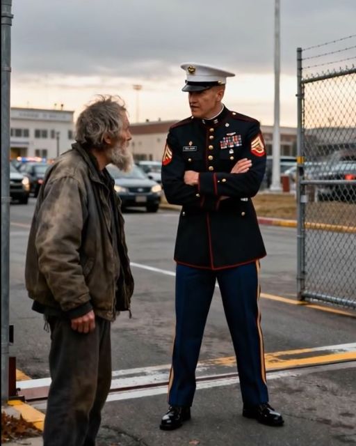 The Guard Told The Homeless Man To Leave. Then The Admiral Saw The Scar.