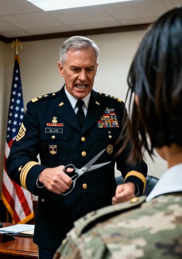 A General Cut My Hair With Office Scissors To Teach Me Humility. Then The Red Phone Rang.