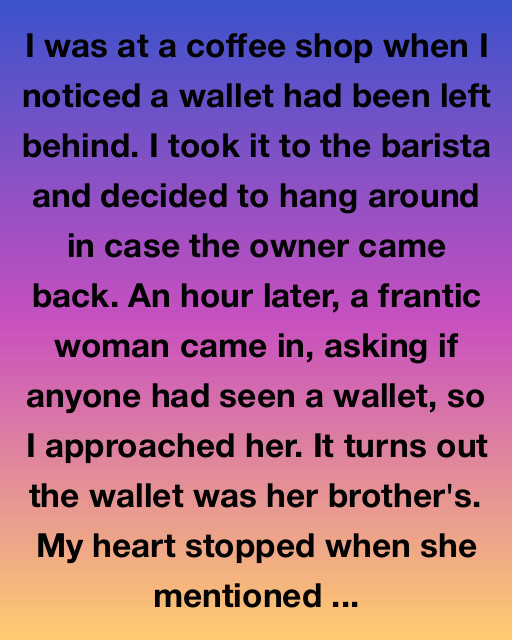 The Wallet At The Coffee Shop