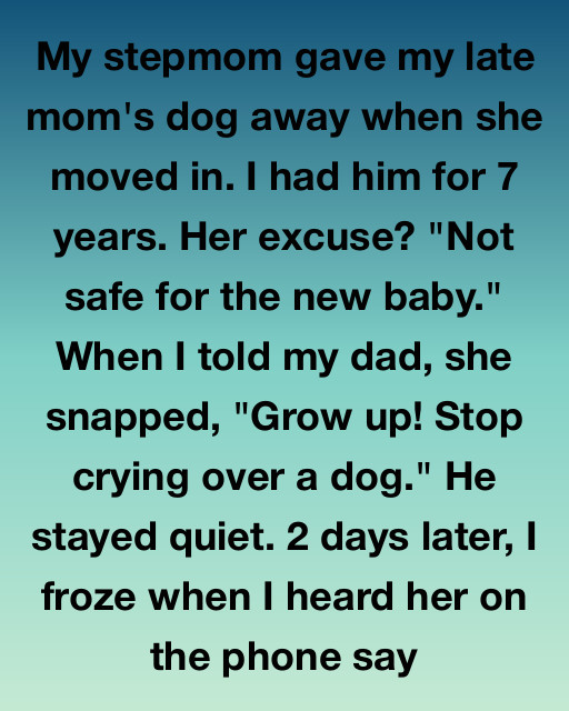 I Found Out My Stepmom Gave Away My Late Mom’s Dog Behind My Back, But A Hidden Phone Call Revealed A Truth That Changed Everything For My Family