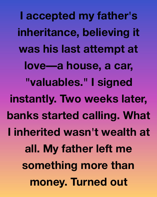 I Accepted My Father’s Inheritance Believing It Was His Last Attempt At Love, But The Truth Tucked Away In His Attic Changed My Life Forever