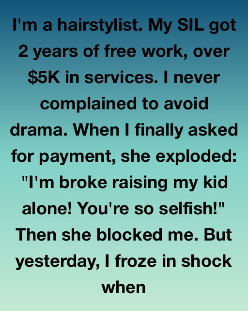 My Sister-in-law Claimed She Was Destitute. I Saw Her Mugshot Ten Minutes Ago.