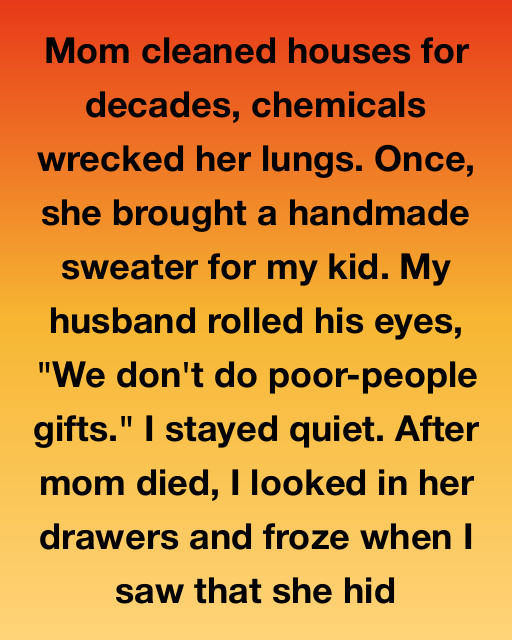 I Let My Husband Mock My Dying Mother. Then I Cleaned Out Her Apartment.