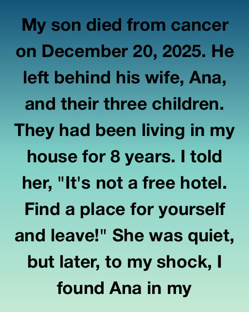 I Thought My Grief Justified My Anger Toward My Daughter-In-Law, But I Was The One Who Needed Saving