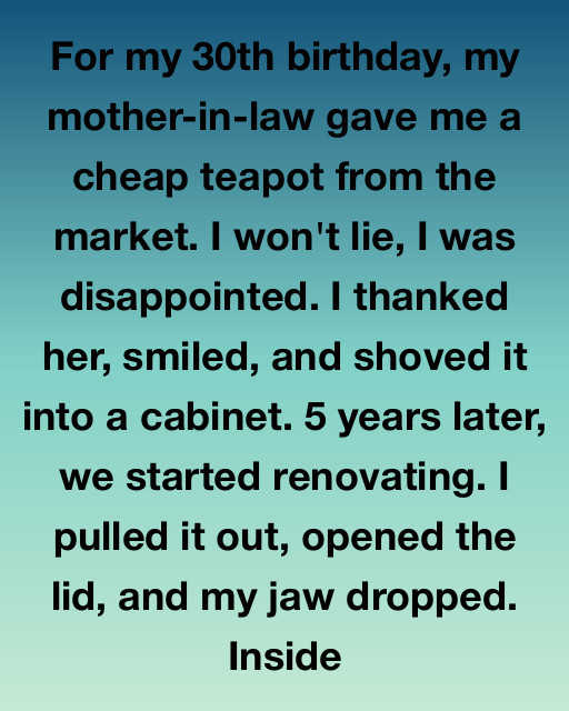 I Thought My Mother-In-Law’s Birthday Gift Was A Cheap Insult, But Five Years Later I Found Out She Was Secretly Playing The Long Game