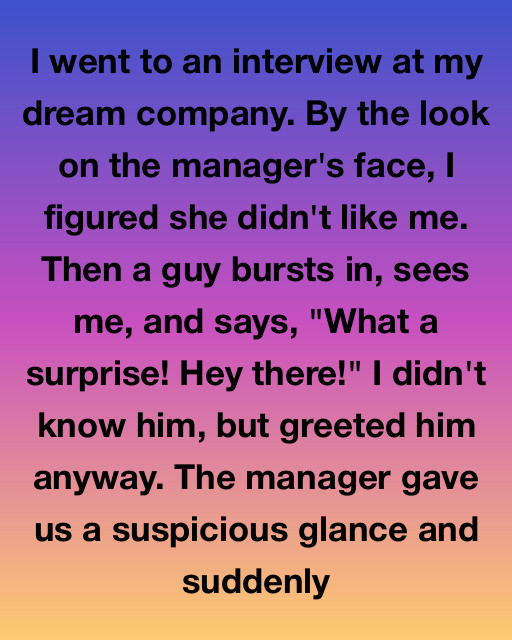 I Went To My Dream Interview And A Total Stranger Saved My Career, But The Real Reason He Did It Changed My Life Forever